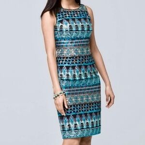 WHBM Petite Embroidered Dress